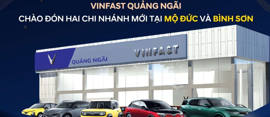 vinfast quảng ngãi mộ đức bình sơn