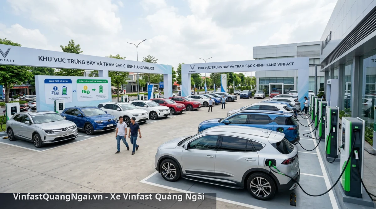Hệ sinh thái xe điện VinFast và các dòng sản phẩm đa dạng trên thị trường - thuê pin vinfast 2026