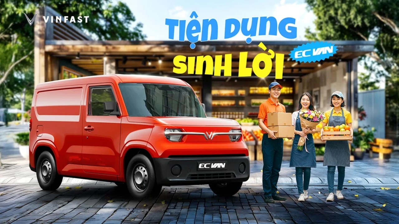VinFast EC Van tại Quảng Ngãi