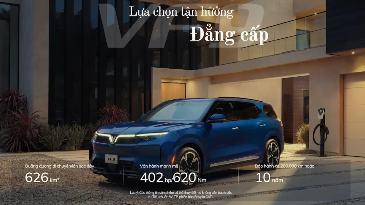 VinFast VF 9 tại Quảng Ngãi