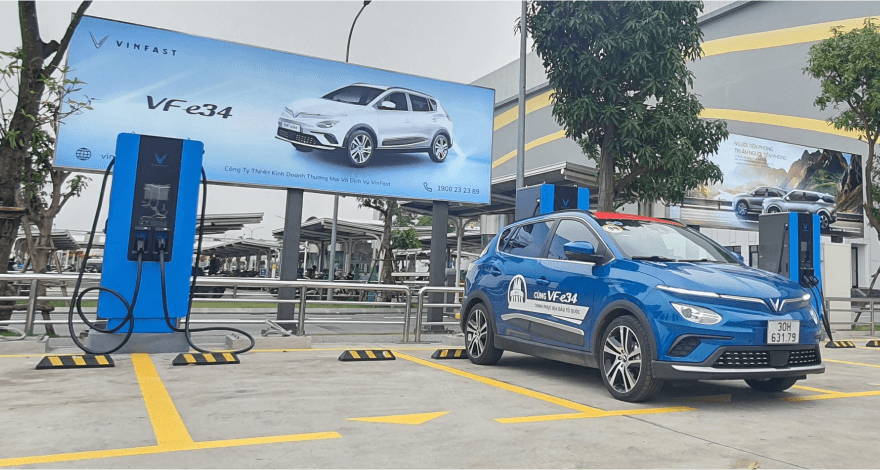 Giải pháp sạc ô tô điện VinFast