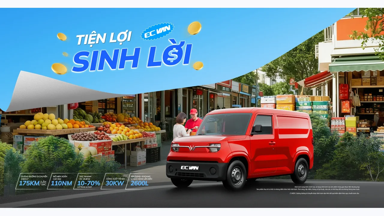 VinFast EC Van - ngoại thất 1 tại Quảng Ngãi