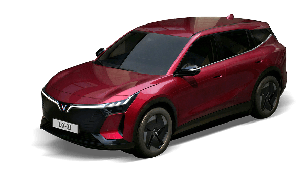 VinFast VF 8 Thế hệ mới - Đỏ Solar Ruby Quảng Ngãi